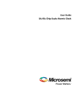 Microsemi SA.45s User manual