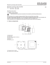 JUNG BLEA59 Operating instructions