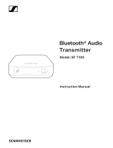 Sennheiser MOMENTUM Wireless & BT T100 Bundle User manual