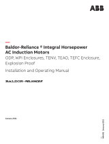 Baldor-Reliance Integral Horsepower AC Induction Motors Owner's manual