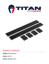 Titan Fitness Replacement Shoes User manual