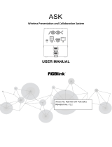 RGBlink ASK pro set User manual