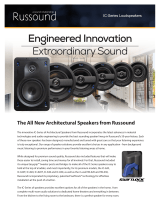 Russound IC-620T 6.5" Enhanced Single Point Stereo Loudspeaker Product Brief