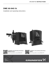 Grundfos DME series Installation And Operating Instructions Manual