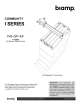 Biamp Community IV6_GP-AF Accessory User manual