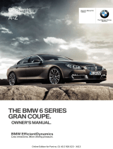 BMW 6 Series Gran Coupe Owner's manual