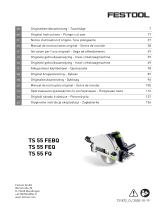 Festool TS 55 FEBQ-Plus Operating instructions