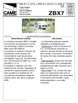 CAME ZBX7 User manual