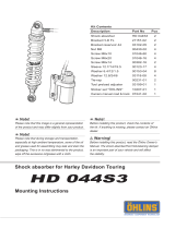 Ohlins HD044S3 Mounting Instruction