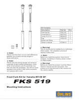 Ohlins FKS519 Mounting Instruction