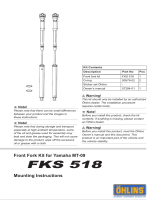 Ohlins FKS518 Mounting Instruction