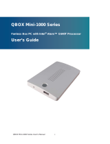 Qbox 1200 User manual