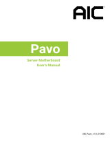 AIC Pavo Owner's manual