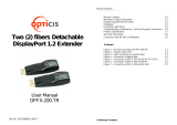 Opticis DPFX-200-TR User manual