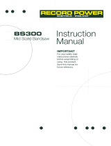Record Power BS300 User manual