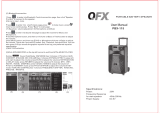 QFX PBX-115 User manual
