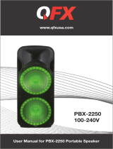 QFX PBX-2250 User manual
