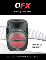 QFX PBX-5015 User manual