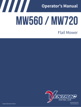 Ventrac FINE CUT - MW560/MW720 Owner's manual