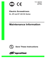 Ingersoll-Rand EL Series Maintenance Information