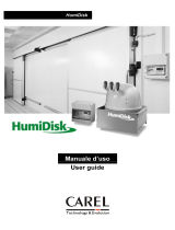 Carel humiDisk User manual