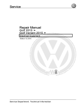 Volkswagen 2015 Golf GTI User manual