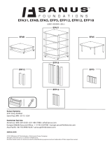 Sanus EFA31 User manual