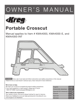 Kreg Portable Crosscut User manual