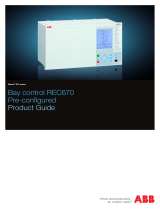 ABB RED670 Relion 670 series User manual