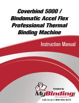 MyBinding Bindomatic Accel Flex How To Use Training User guide