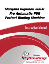 MyBinding Morgana DigiBook 300XL Pro User manual