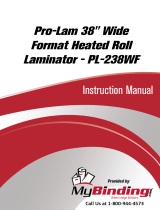 Professional Laminating Systems II Series User manual