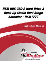 MyBinding HSM HSM1777 User manual