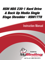 MyBinding HSM HSM1777 User manual