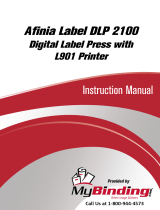 MyBinding Afinia Label DLP 2100 User manual