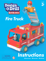 Educational Insights Design & Drill® Bolt Buddies™ Fire Truck Product Instructions