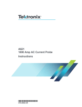 Tektronix A621 User manual