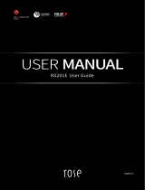 HiFi Rose RS201 E User manual