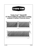 Chore-TimeMV1651A TURBO-COOL™ Stand-Off 6-inch Recirculating Evaporative Cooling