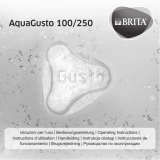 Brita AquaGusto User manual