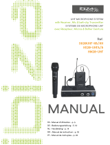 Ibiza Sound HS20-UHFB User manual