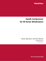 MacDon Swath Compressor Owner's manual