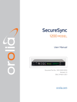 Orolia SecureSync 1200 Time and Frequency Synchronization System 