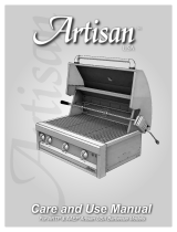 Alfresco ARTP Artisan BBQ User manual