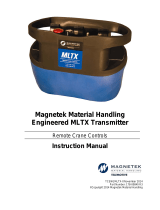 Magnetek Telemotive Engineered MLTX Transmitter Owner's manual
