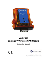 MagnetekEnrange WIC-2402™CE Mark Wireless CAN Module