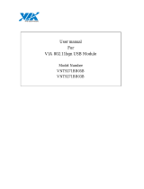 VIA Technologies VNT9271BB05B User manual