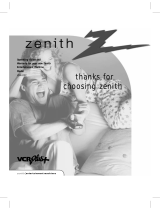 Zenith VRA423C Operating instructions