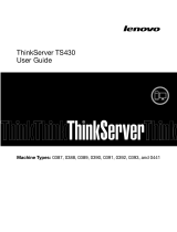 Lenovo ThinkServer TS430 0393 User manual