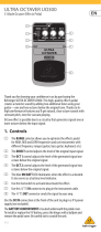 Behringer UO300 Owner's manual